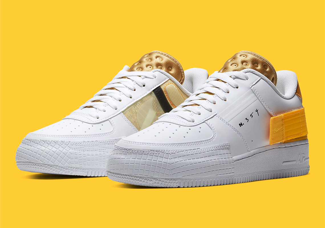 Nike Air Force 1 Low Type Yellow At7859 100 1