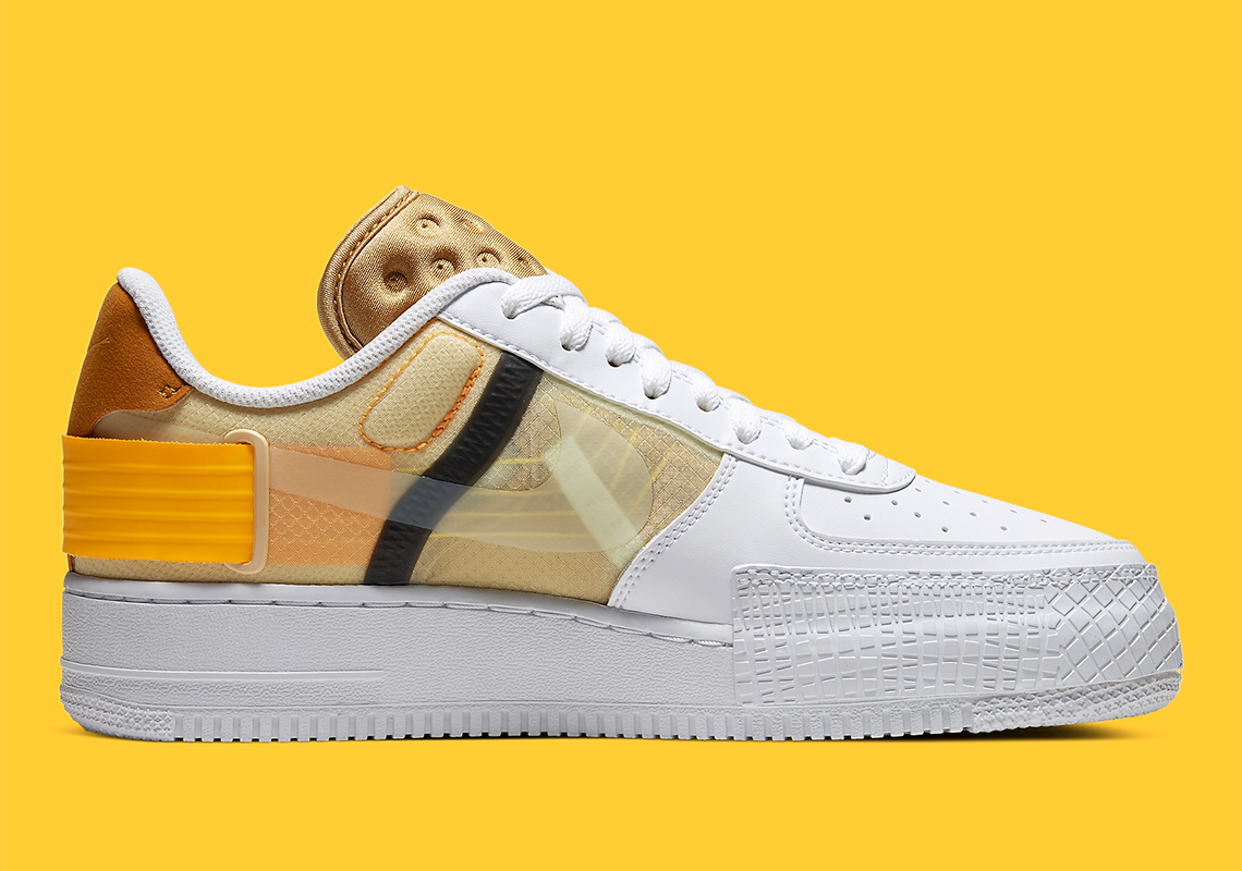 Nike Air Force 1 Low Type Yellow At7859 100 3