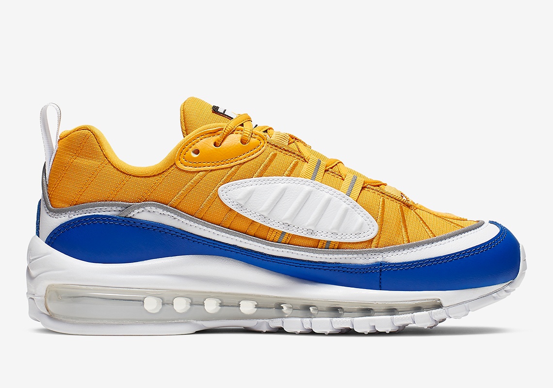 Nike Air Max 98 Yellow White Blue At6640 700 4