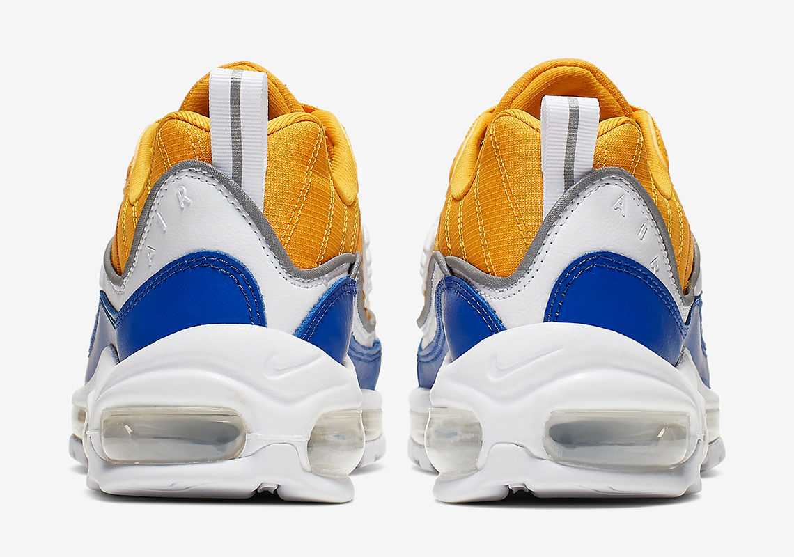 Nike Air Max 98 Yellow White Blue At6640 700 6