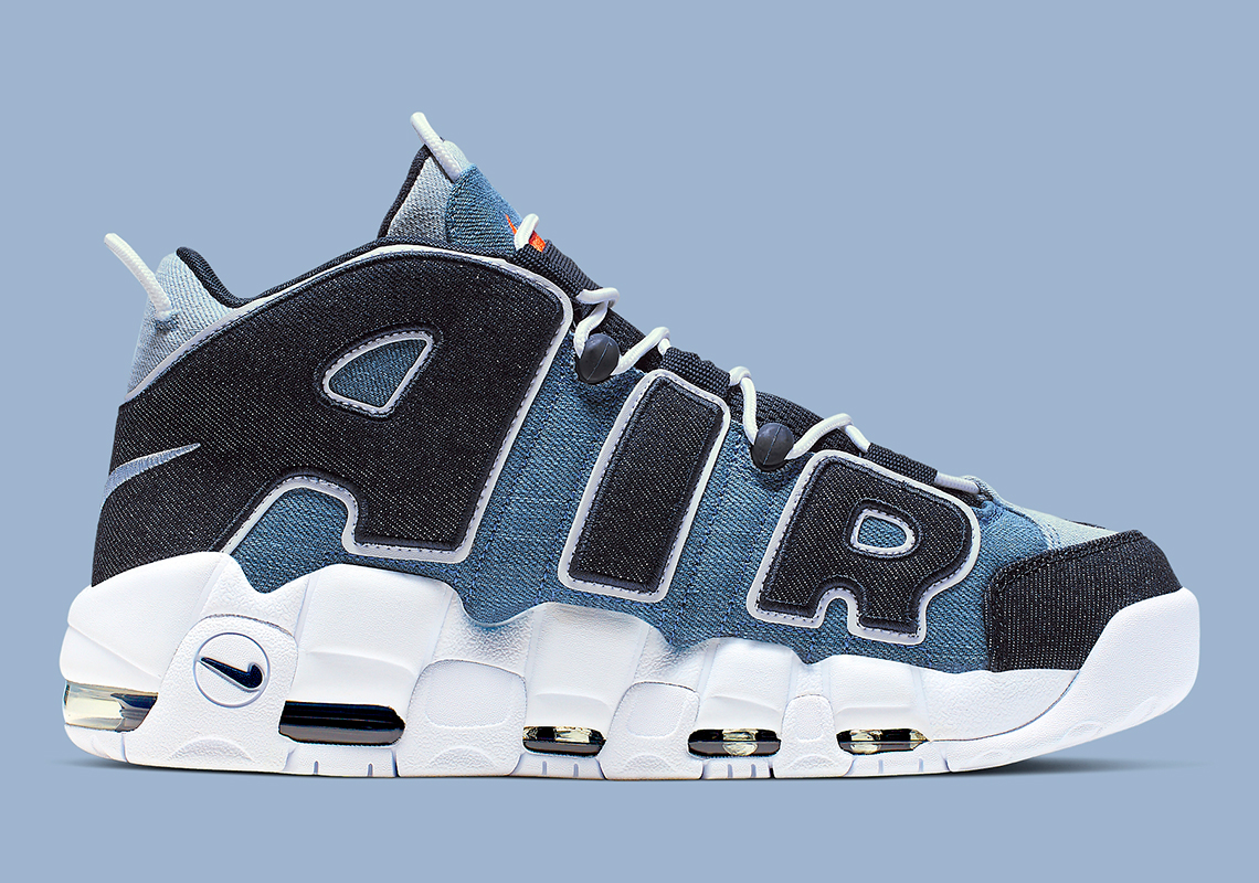 Nike Air More Uptempo Denim Cj6125 100 6