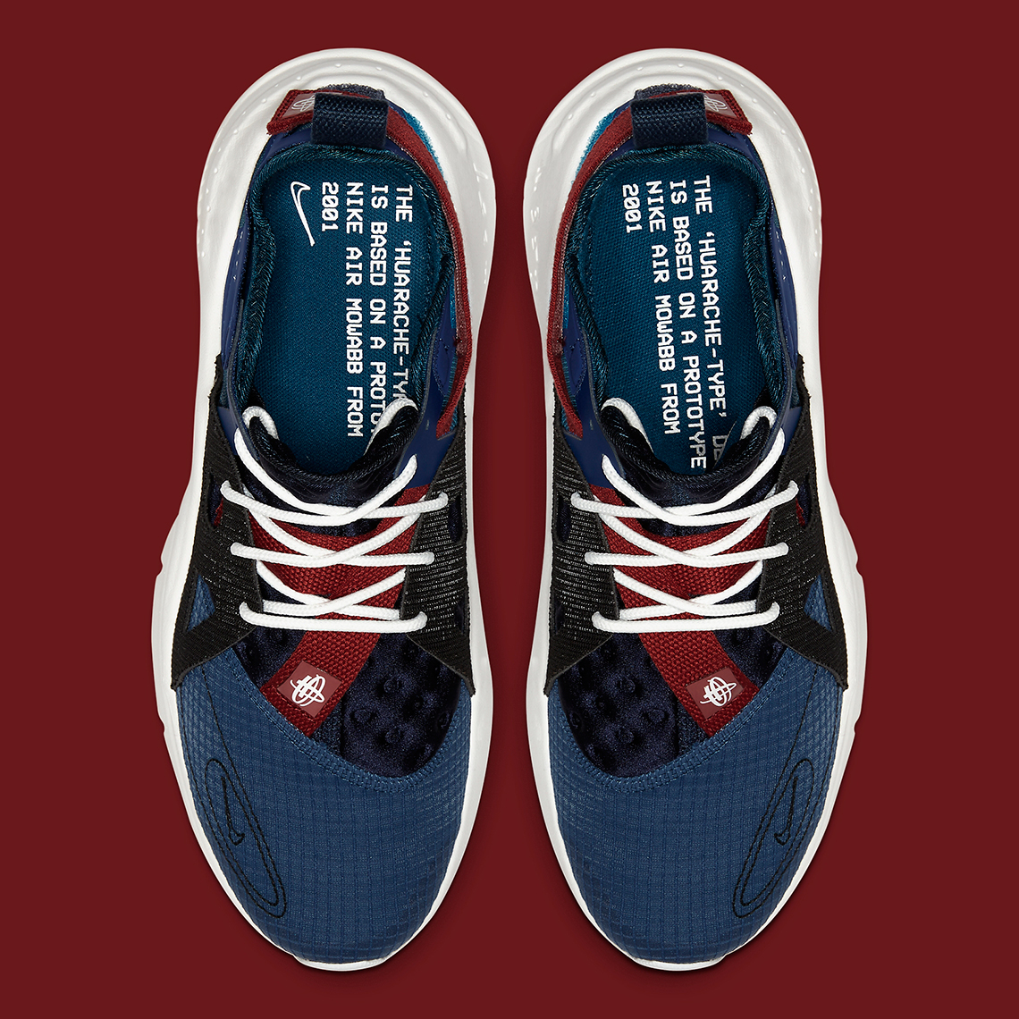 Nike Huarache Type Navy Blue Bq5102 400 1