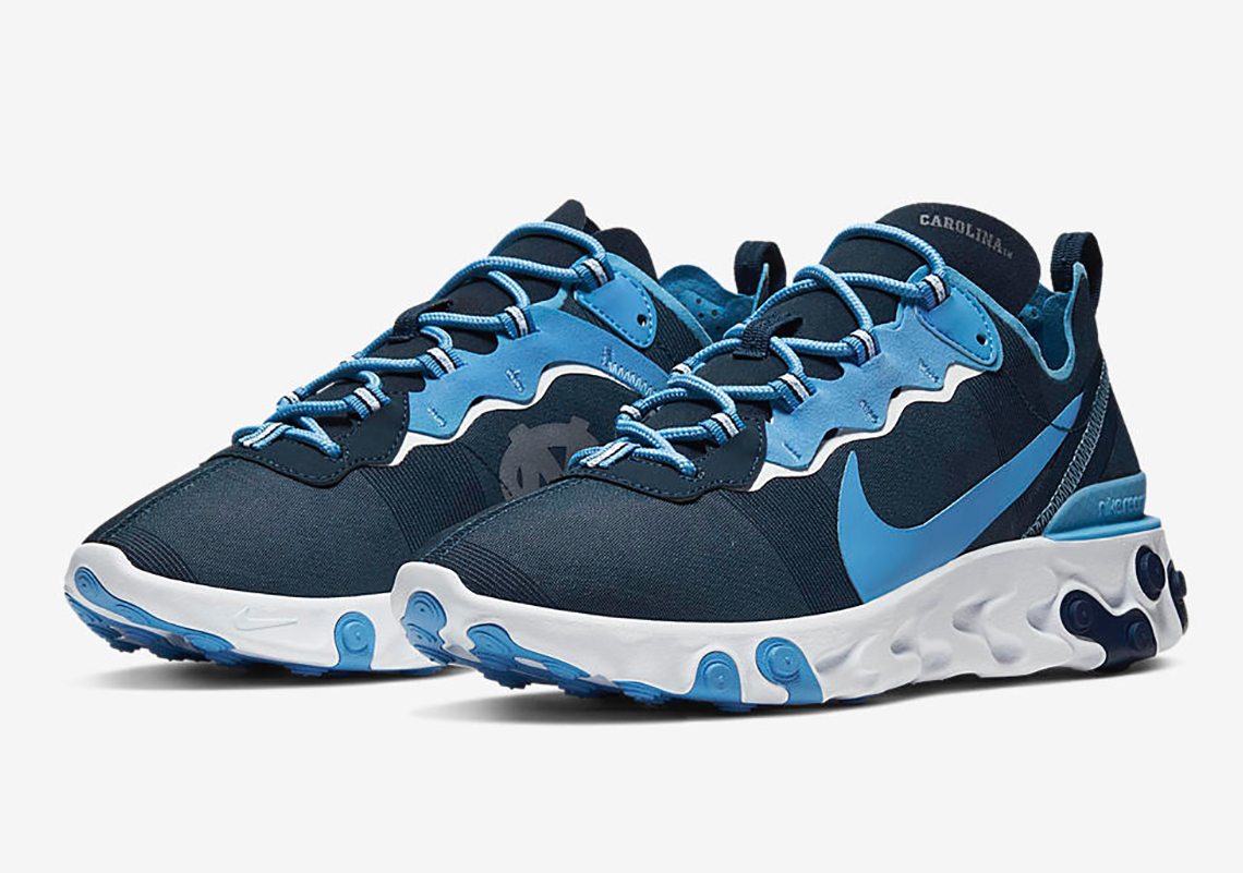 The North Carolina Tar Heels Get Their Own Nike React Element 55