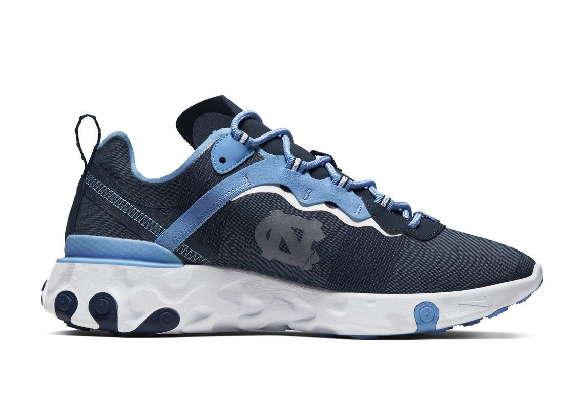 Nike React Element 55 Ncaa Unc 4