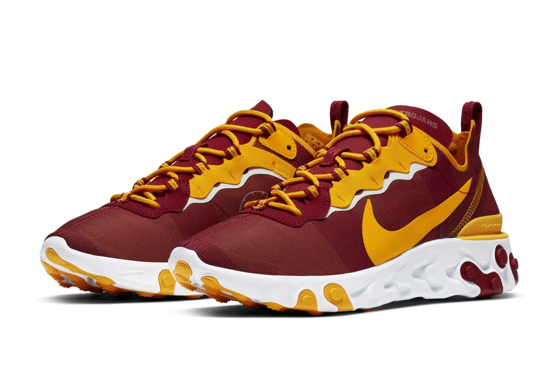 Nike React Element 55 Usc Trojans 5