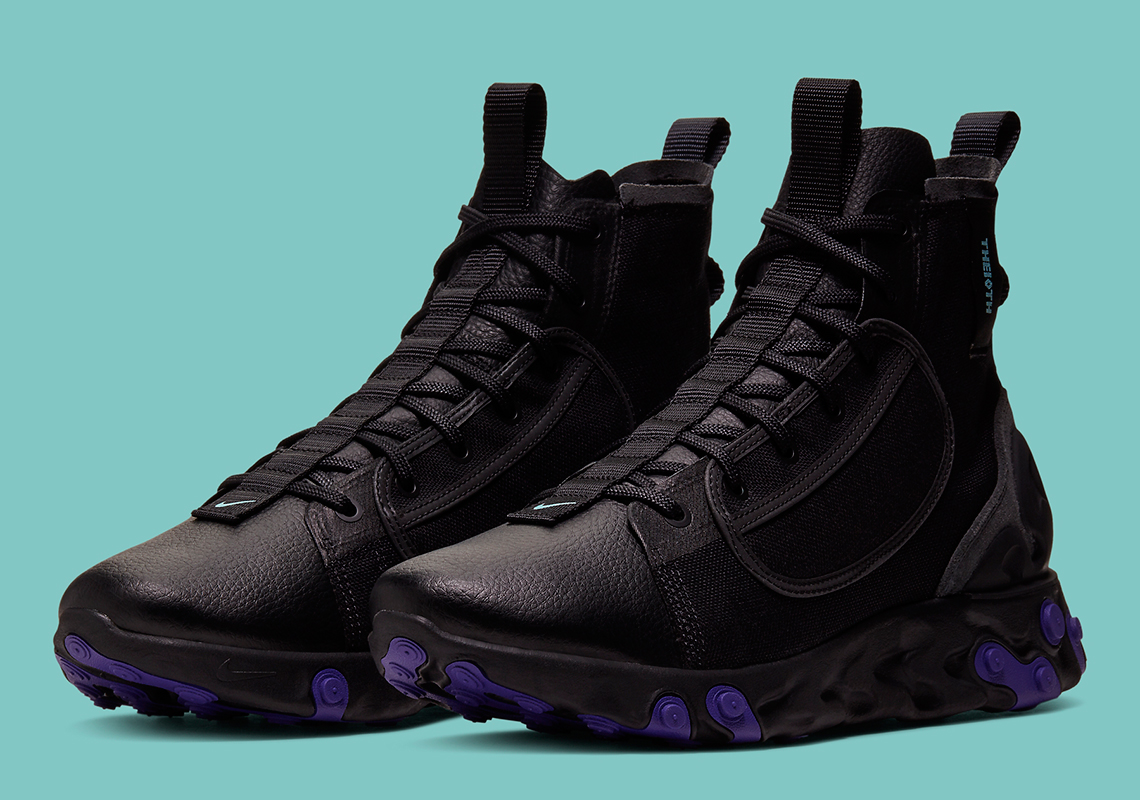 Nike React Ianga Triple Black Av5555 002 2