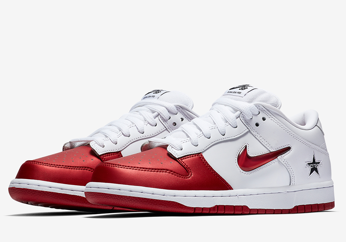 Nike Sb Dunk Supreme White Red Ck3480 600 3