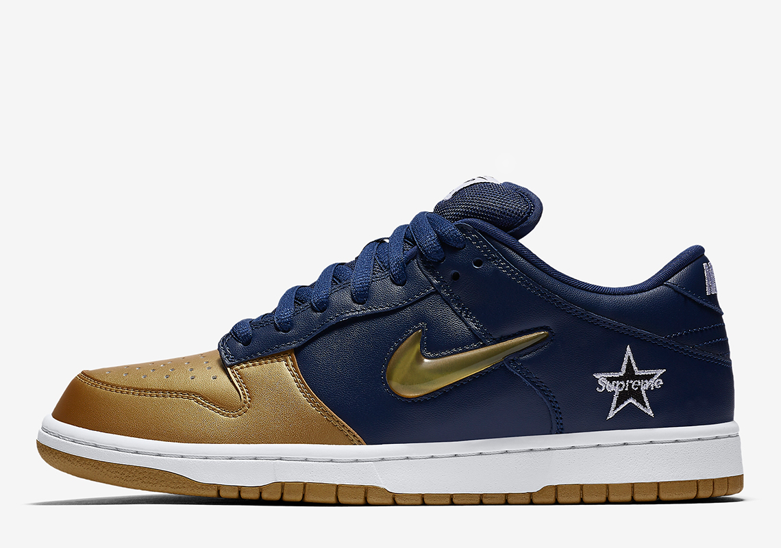 Nike Sb Supreme Navy Gold Ck3480 700 1