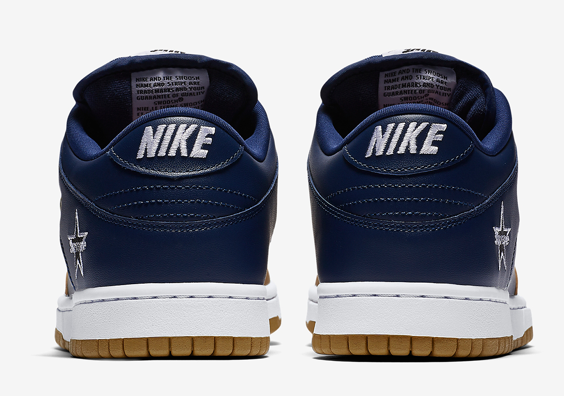 Nike Sb Supreme Navy Gold Ck3480 700 6 1