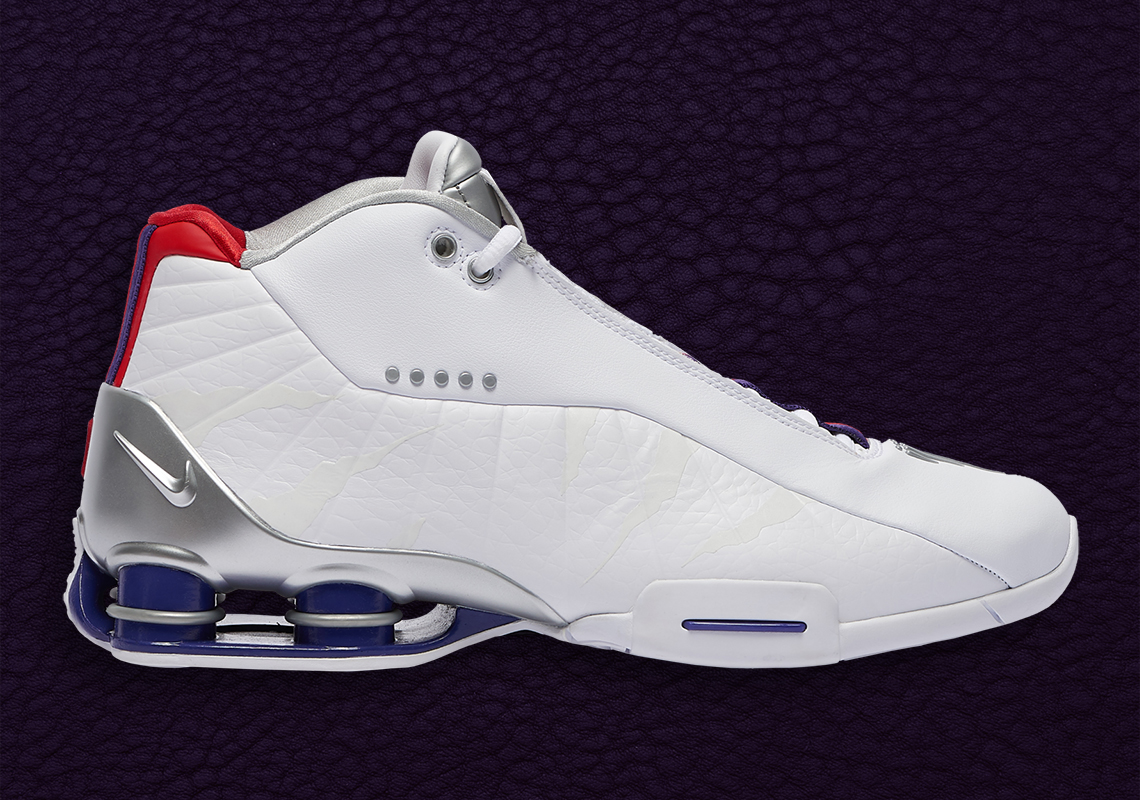 This Nike Shox BB4 Honors Vince Carter's Raptors "Air Canada" Days