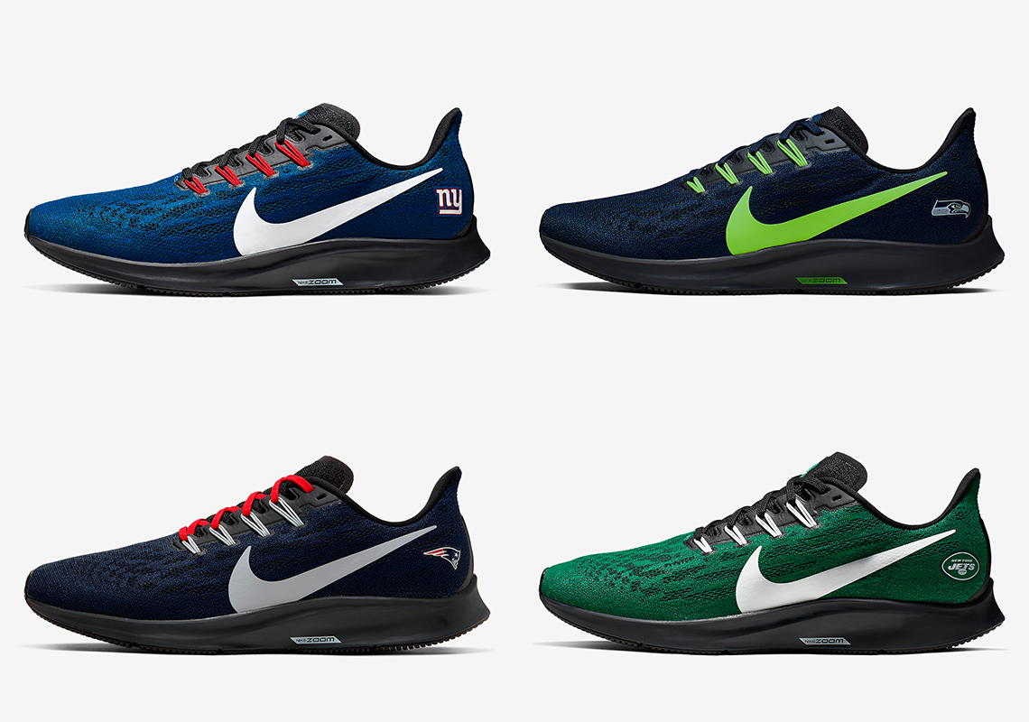 Your Favorite NFL Team Will Adorn The Nike Zoom Pegasus 36