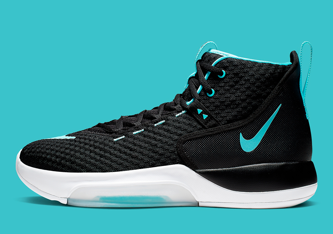 Nike Zoom Rise Black Teal Bq5467 001 2