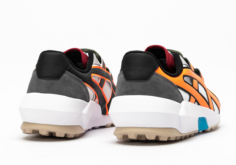 Onitsuka Tiger Big Logo Trainer White Orange 2