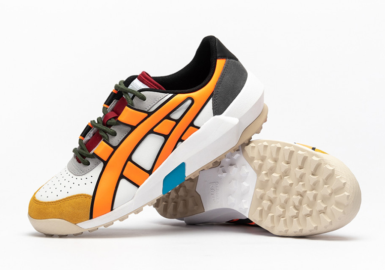 Onitsuka Tiger Big Logo Trainer White Orange 6