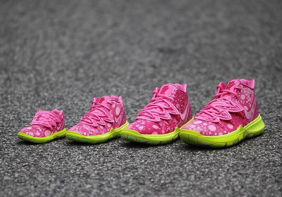 Patrick Star Nike Kyrie Full Family Sizes 2