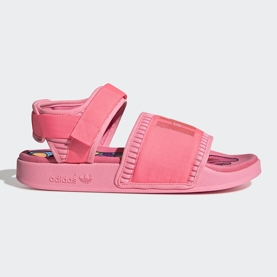 Pharrell Adidas Adilette Sandal Pink Fu7612 1