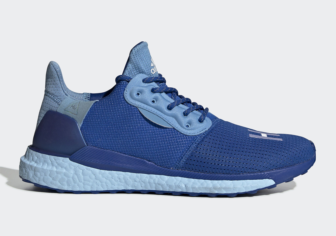 Pharrell Adidas Solarhu Blue Ef2377