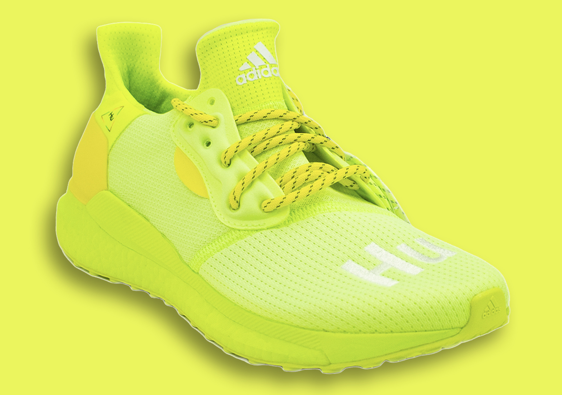 Pharrell Adidas Solarhu Glide Neon Bbc Exclusive 2