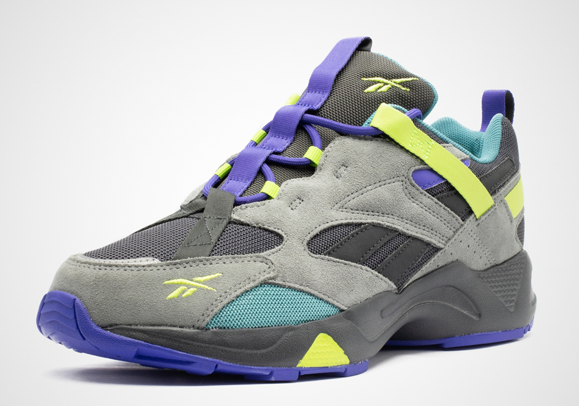 Reebok Aztrek 96 Grey Volt Eg8891 4