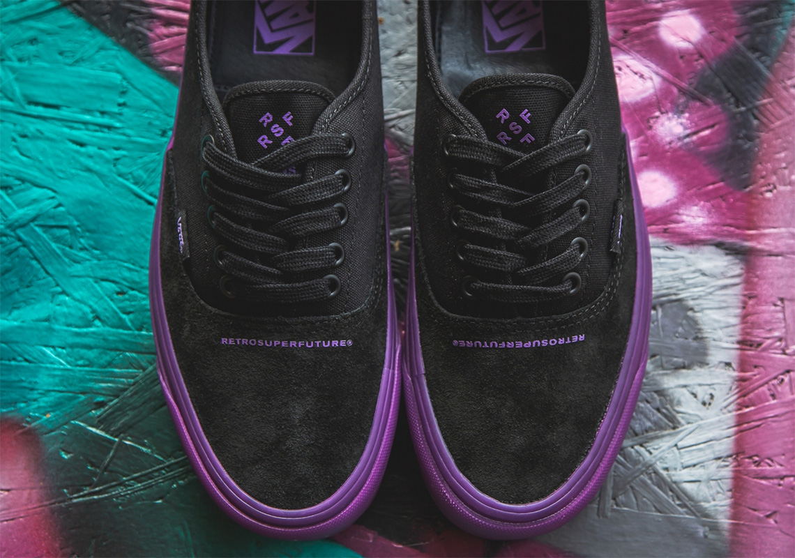 Retrosuperfuture Vans Black Purple 2