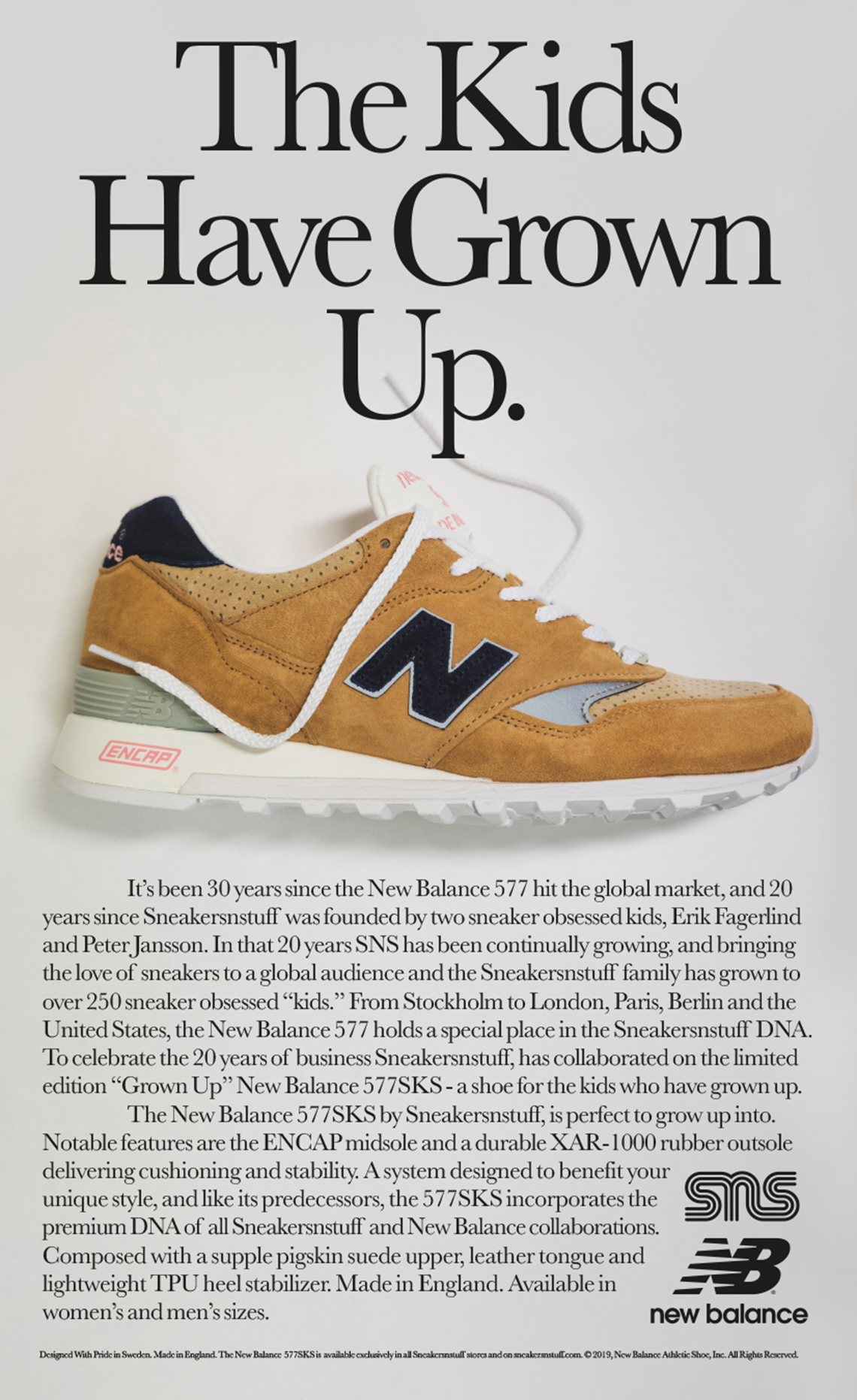 Sneakersnstuff New Balance 577 Release Date 5