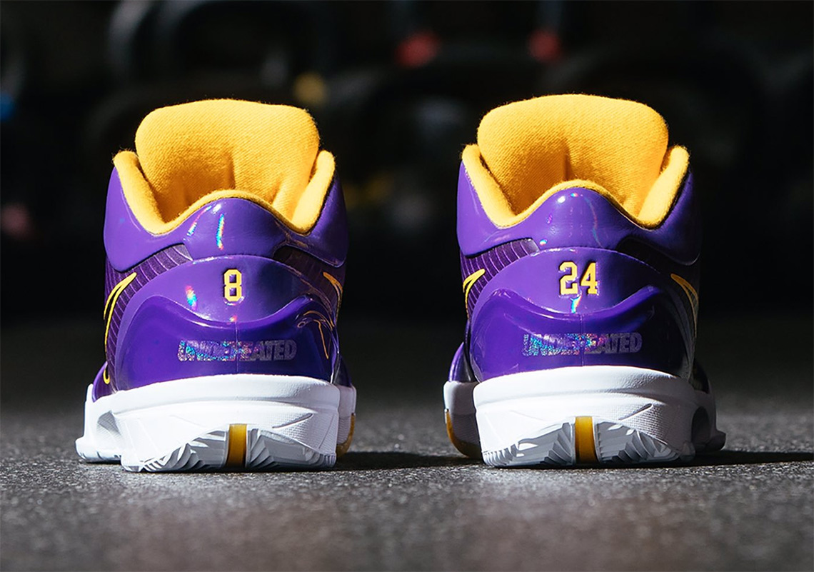 Undefeated Nike Kobe 4 Protro Lakers Cq3869 500 1