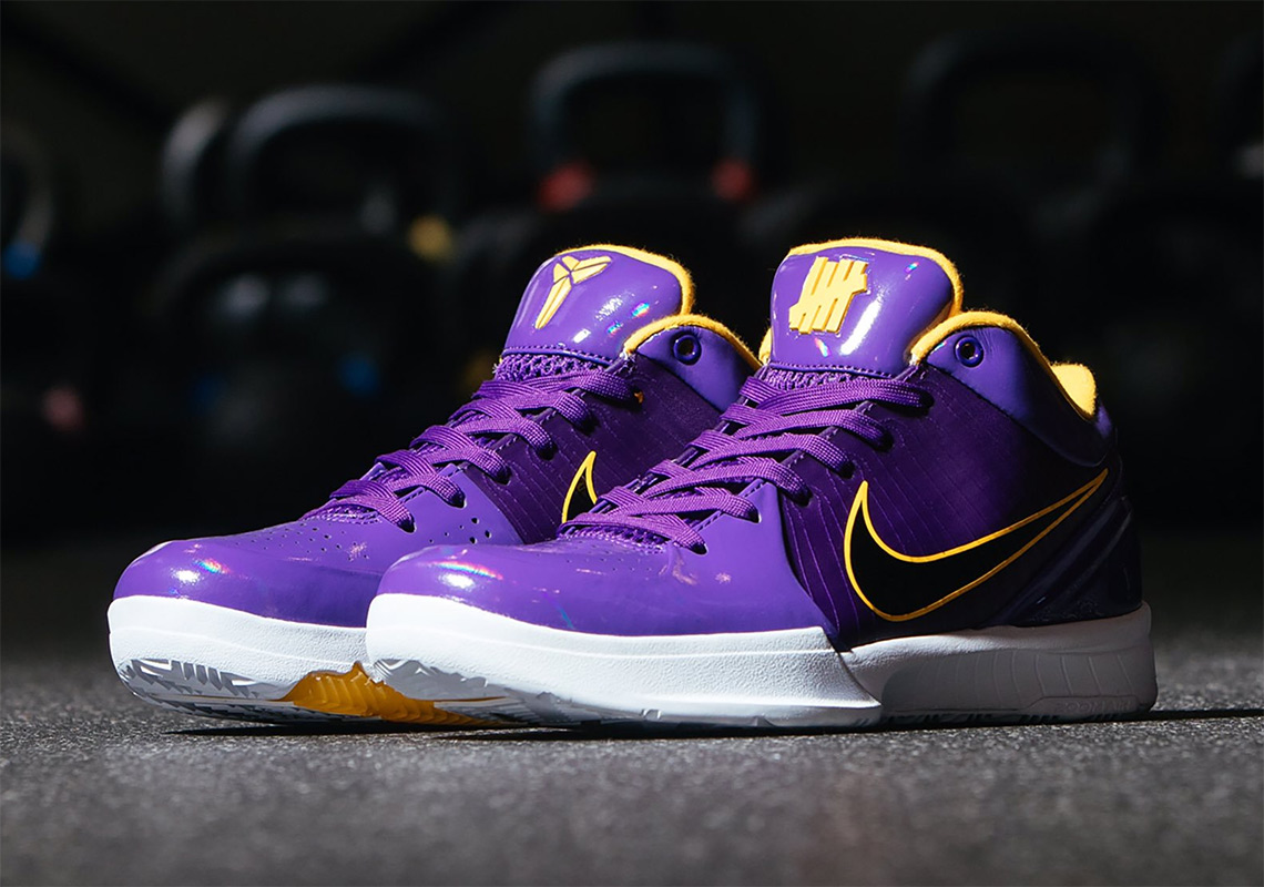 Undefeated Nike Kobe 4 Protro Lakers Cq3869 500 3