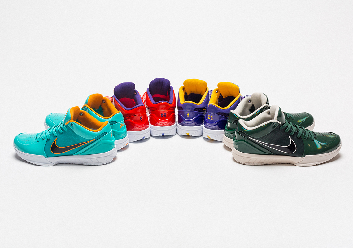 UNDEFEATED Reveals The Nike Kobe 4 Protro Collaboration In Four Ways