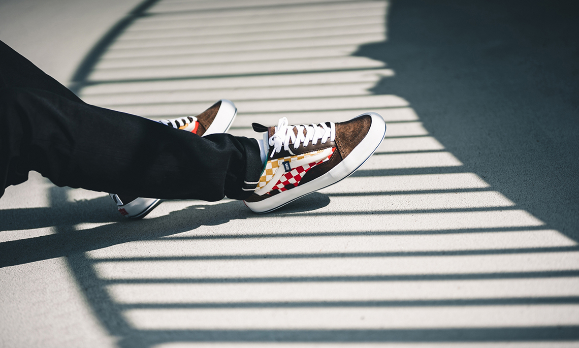 Vans Old Skool Cap Lx Regrind Multicolor Brown 1