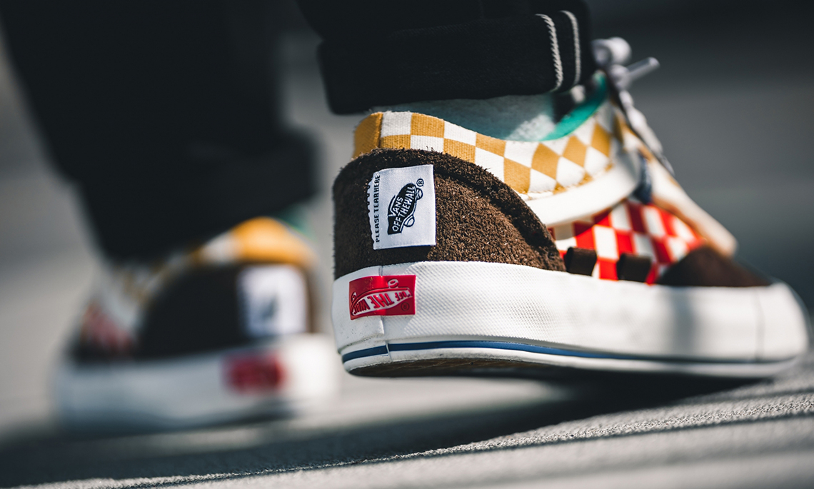 Vans Old Skool Cap Lx Regrind Multicolor Brown 3