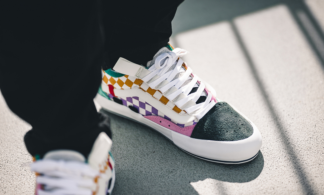 Vans Old Skool Cap Lx Regrind Multicolor Vn0a45k1v Mood 2