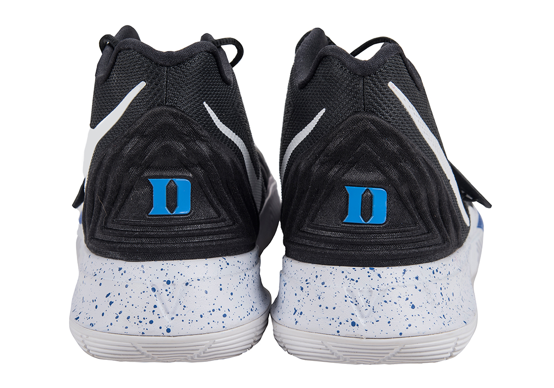 Zion Williamson Game Worn Nike Kyrie 5 Duke Auction 4