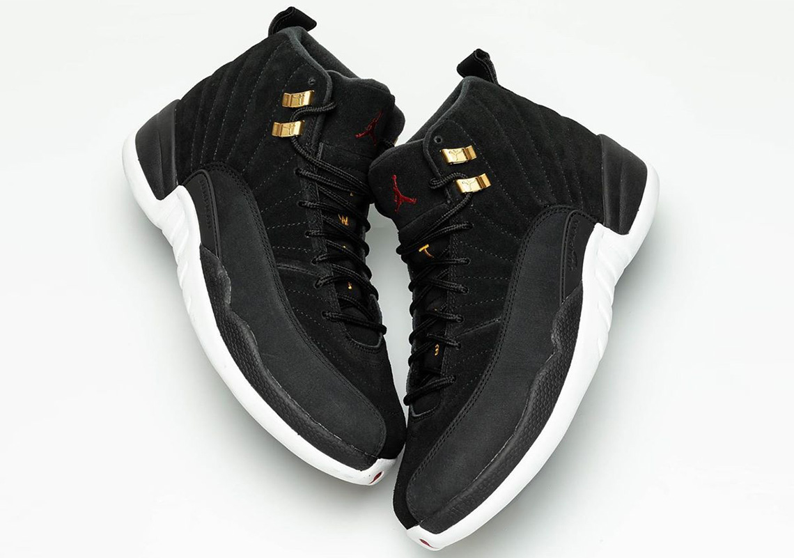 Detailed Look At The Air Jordan 12 “Reverse Taxi”