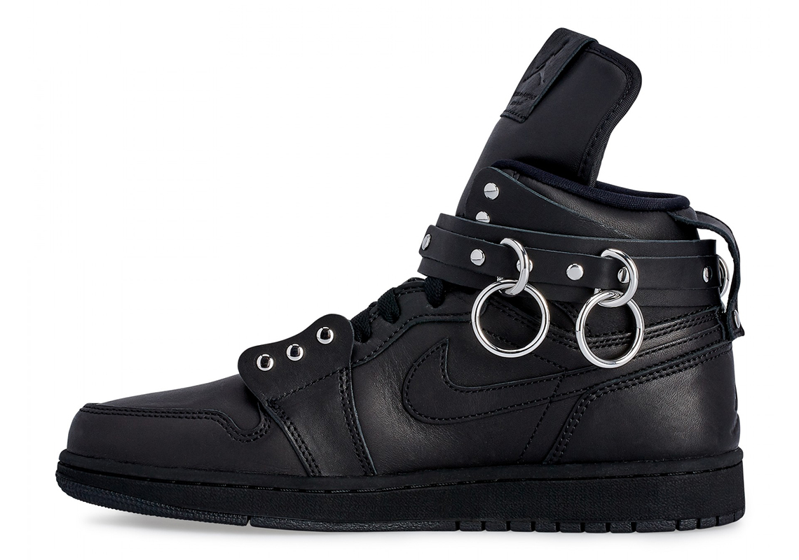 Comme Des Garcons Homme Plus Air Jordan 1 Black 1