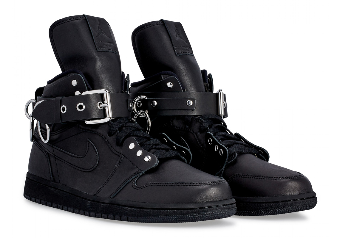 Comme Des Garcons Homme Plus Air Jordan 1 Black 5