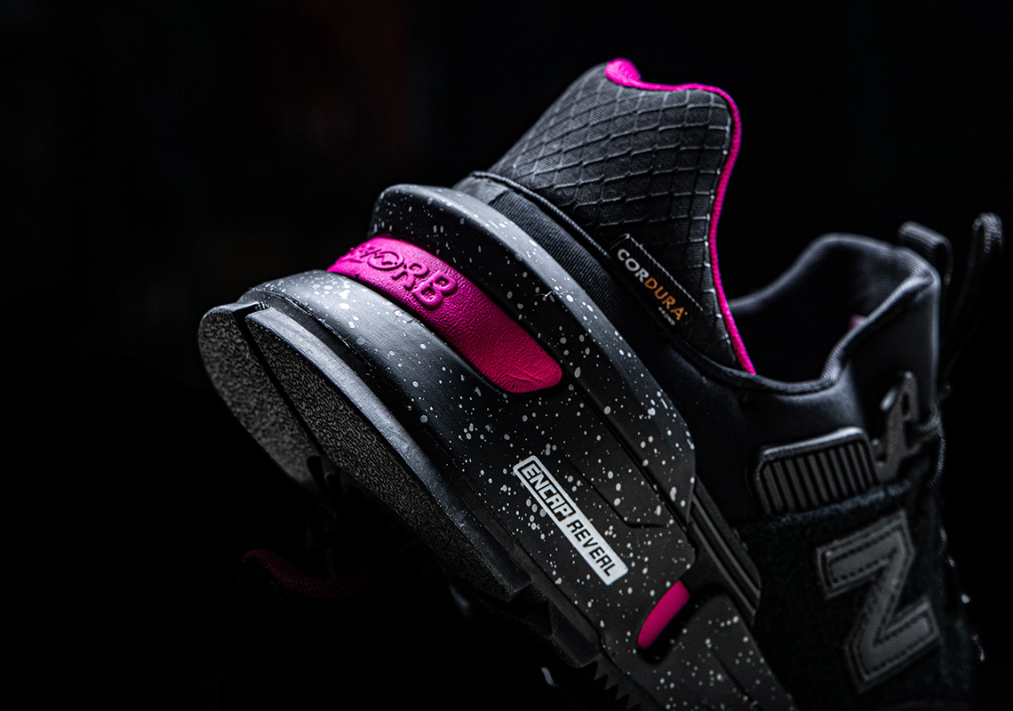 New Balance Ms997sbp Black Pink 2