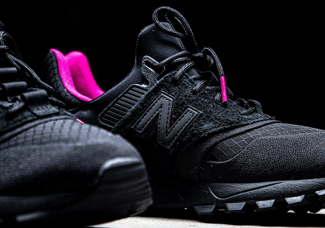 New Balance Ms997sbp Black Pink 5