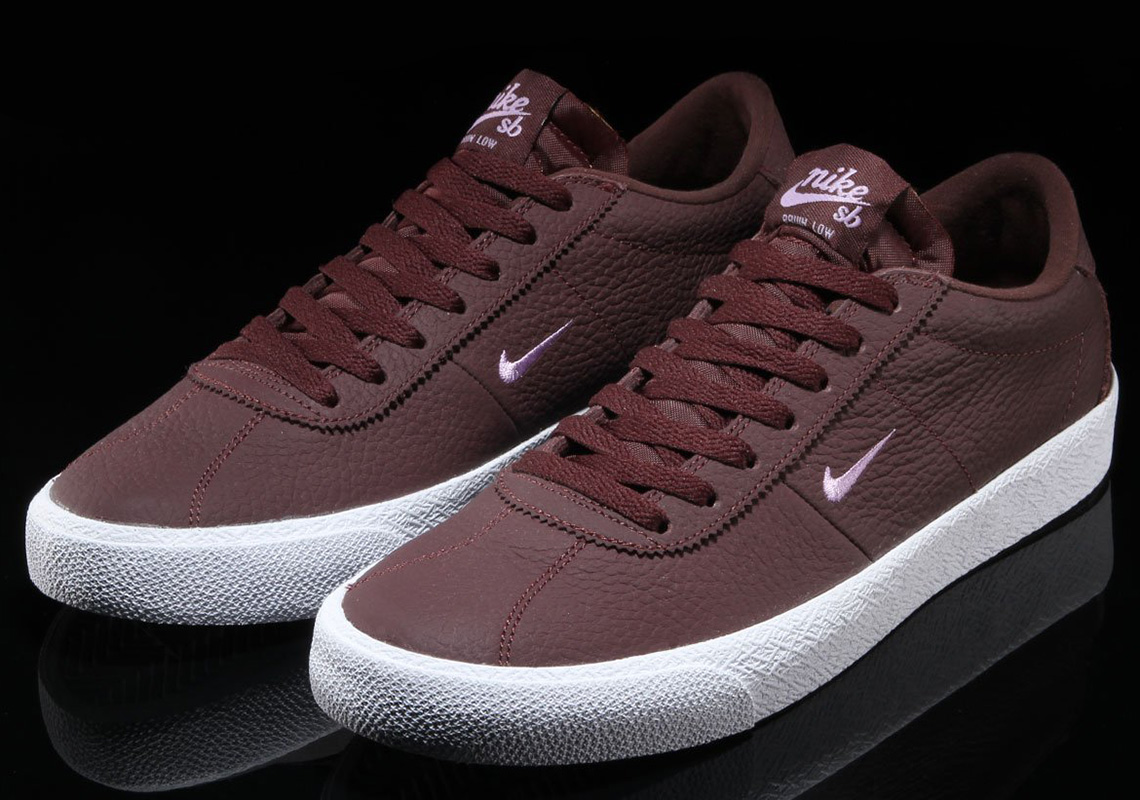 The Nike SB Zoom Bruin Gets Mahogany Tumbled Leathers