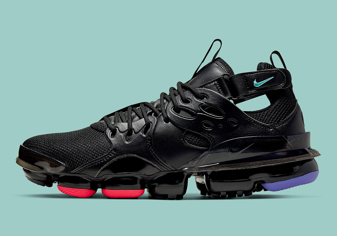 The Nike Vapormax D/MS/X Arrives In Black With Subtle Neon Accents