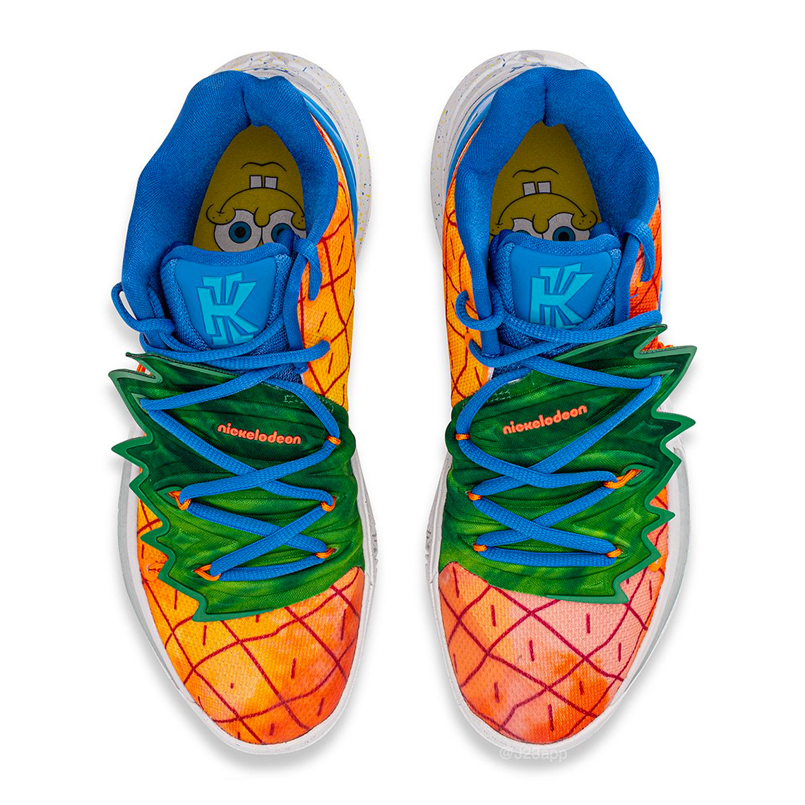 Spongebob Squarepants Nike Kyrie 5 Pineapple House 3