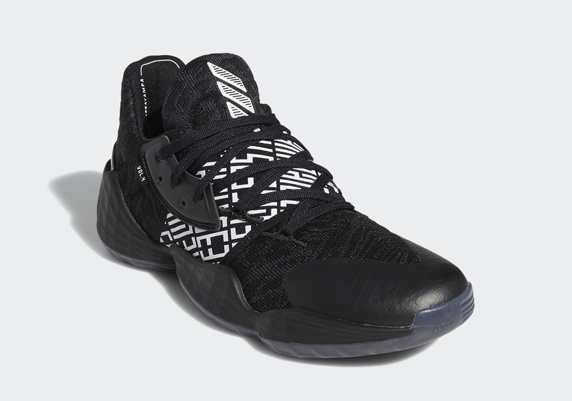 Adidas Harden Vol 4 Black Eh2410 1