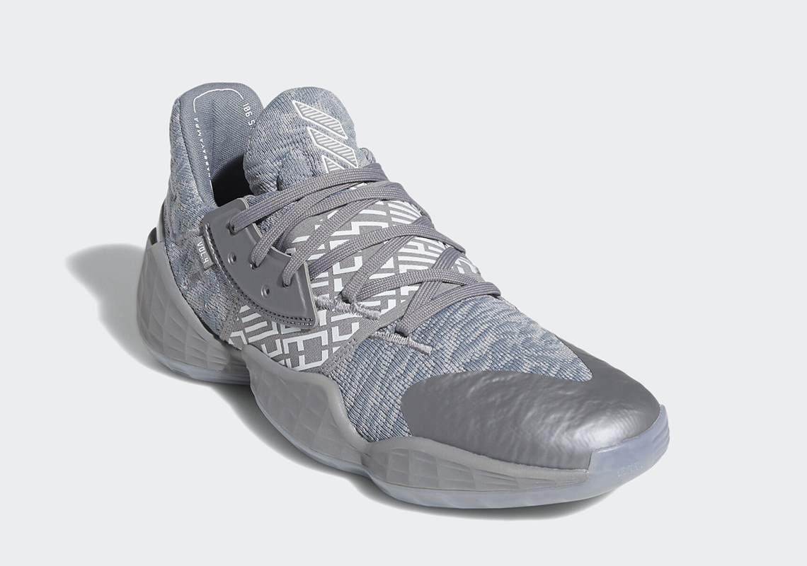 Adidas Harden Vol 4 Grey Eh2412 3