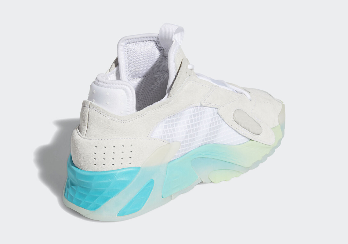 Adidas Streetball White Green Aqua Ef1908 1