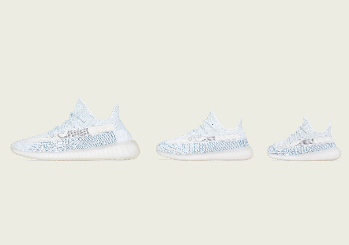 Adidas Yeezy 350 Cloud White Official Photos 4