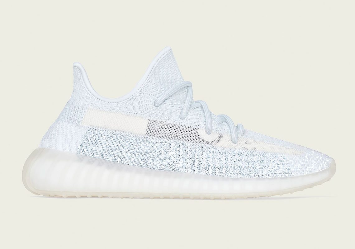 adidas Releases The Yeezy Boost 350 v2 “Cloud White Reflective”