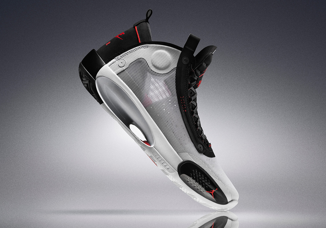 Air Jordan 34 White Black Red Release Date 1