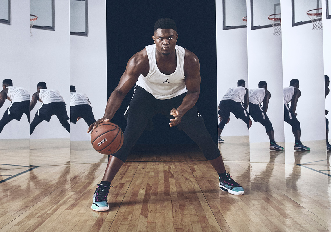 Zion Williamson And Jordan Unveil The Air Jordan 34