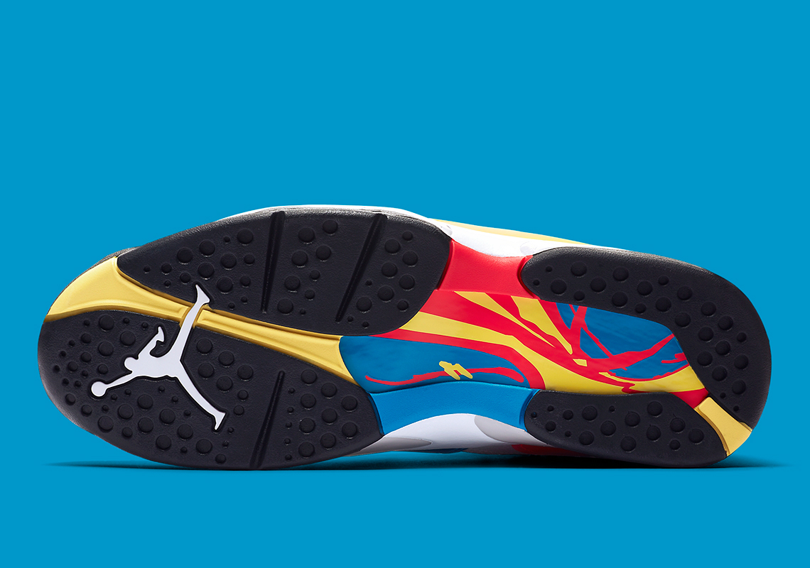 Air Jordan 8 Multi Color Bq7666 100 6