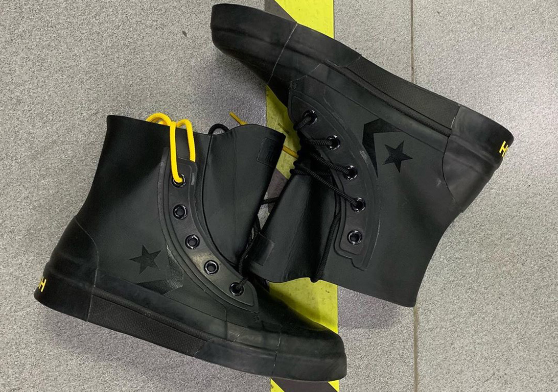 Ambush Converse Chuck Taylor Black Yellow 3