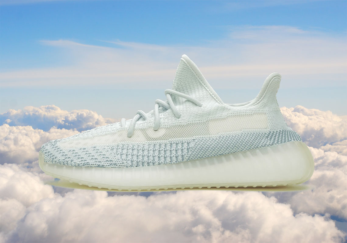 Cloud White Yeezy Shoes 2